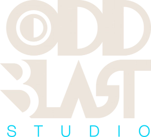 Logo Oddblast Studio - light